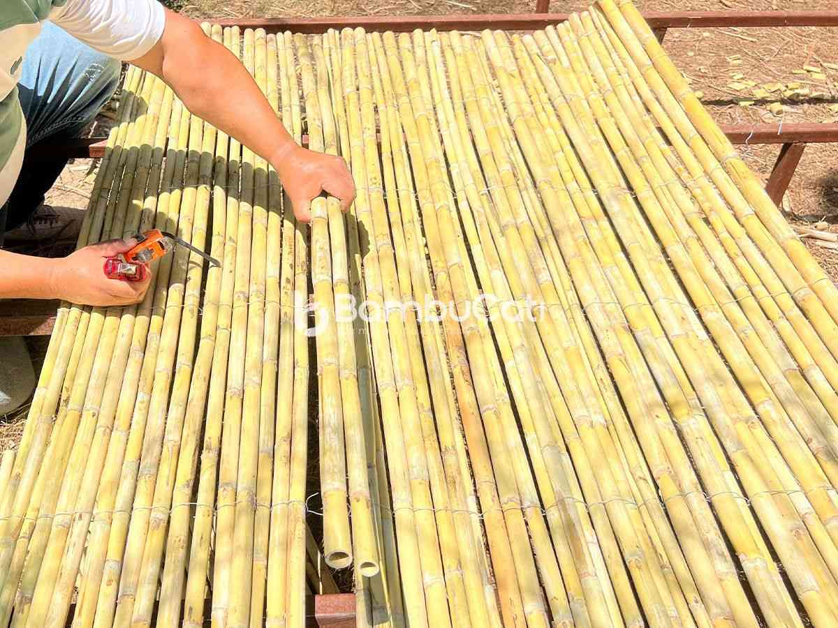 Bambudan Hasır Gölgelik Nasıl Yapılır?